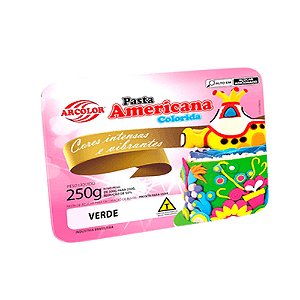Pasta Americana Verde 250g - Arcolor