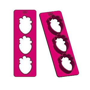 Régua Cortador Cenoura Páscoa 4cm - RR Oliveira