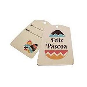 Tag Páscoa Moderna 10un - Hiper Embalagens