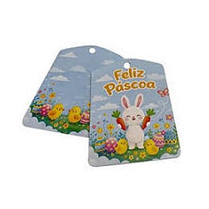 Tag Páscoa Encantada 10un - Hiper Embalagens