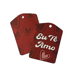 Tag Eu Te Amo 10un - Hiper Embalagens
