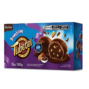 Bombom Tubetes Sabor Avelã 168g - Barion