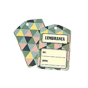 Tag Lembrança De/Para 10un - Hiper Embalagens