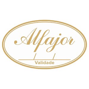 Etiqueta Adesiva Alfajor 100un - Hiper Embalagens