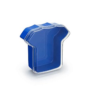 Caixinha Camisa Azul Com Tampa - Oldaniplast