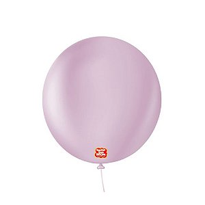 Balão 5 Liso Redondo Lilás Retro 50un - São Roque