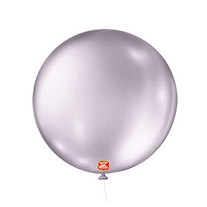 Balão 5 Metálico Lilás Soft 25un - São Roque