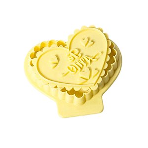 Cortador Com Carimbo Te Amo - Blue Star