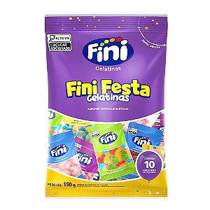 Fini Festa Gelatinas 10x15g - Fini
