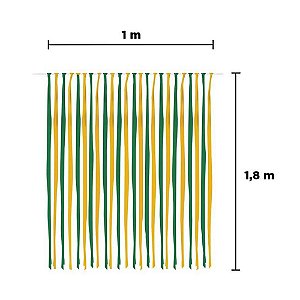 Cortina de Fitas TNT Copa Do Mundo - Regina