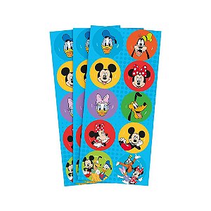 Adesivo Decorativo Redondo Mickey e Amigos - Regina