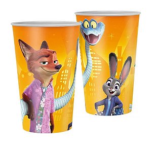 Copo Papel Zootopia 180ml 8un - Regina