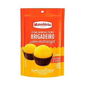 Pó Para Brigadeiro Maracujá 45g - Mavalério