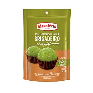 Pó Para Brigadeiro Pistache 45g - Mavalério