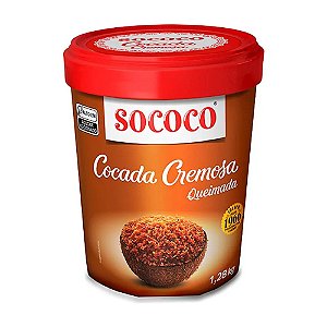 Cocada Cremosa Queimada 1,28kg - Sococo