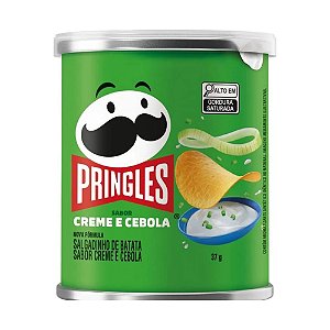 Batata Creme e Cebola 37g - Pringles