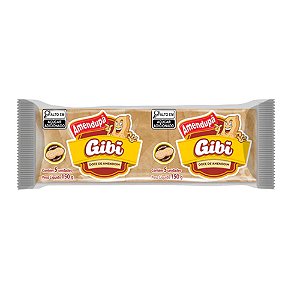 Paçoca Gibi 150g 5un - Amendupã