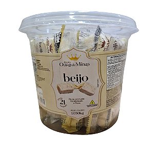 Doce Beijo 1,05kg 21un - Ouro de Minas