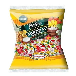 Bala Fantasia Sortida 600g - Santa Rita