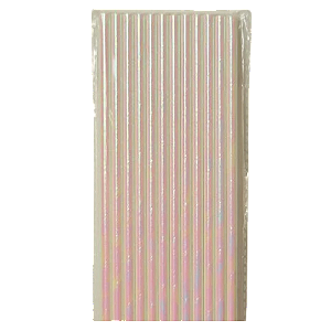 Canudo Papel Furta Cor Branco 12un - Silver