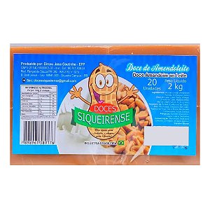 Amendoleite 20Un 2 Kg - Siqueirense
