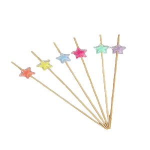 Palito Bambu 12Cm 20Un - Silver