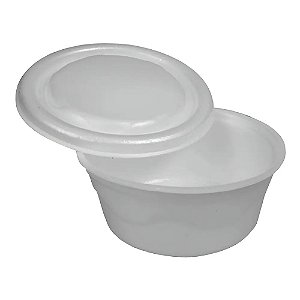 Cumbuca Isopor Com Tampa 500ml 10un - Totalplast