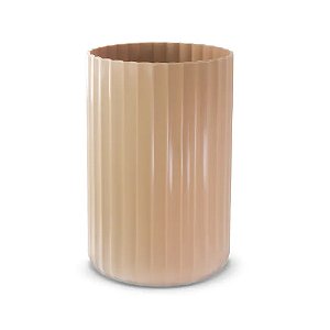 Vaso Decorativo Canelado Noz Moscada - Tasil