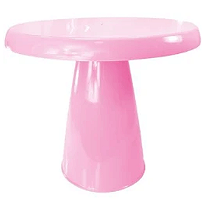 Boleira Cake Slim Rosa Bebê 22x20cm - Tasil