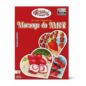 Kit Para Preparo de Morango do Amor 400g - Crects