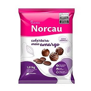 Cobertura Moedas Meio Amargo Norcau 1,01kg - Puratos