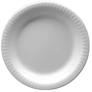 Prato Isopor 20x26cm - Totalplast