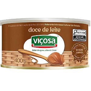 Doce De Leite Puro 400g - Viçosa (Próximo Do Vencimento)