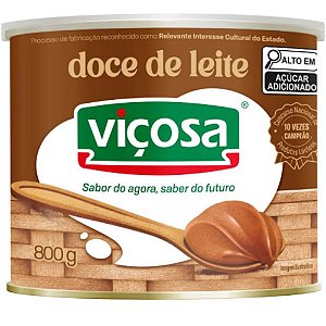 Doce de Leite Puro 800g - Viçosa (Próximo Do Vencimento)