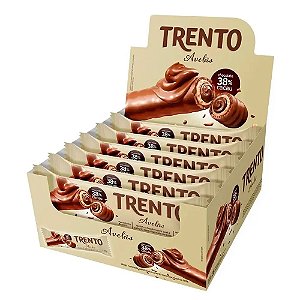 Chocolate Trento Avelã 29g 16un - Peccin