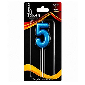 Vela Citrus Metali Azul 5 - Alchester