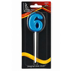 Vela Citrus Metali Azul 6 - Alchester