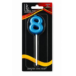 Vela Citrus Metali Azul 8 - Alchester