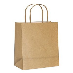 Sacola Kraft 30x12x31cm - Lelu