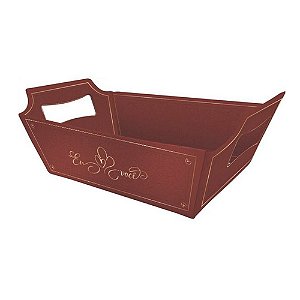 Cesta Rígida Para Presente Toque de Amor - Regina
