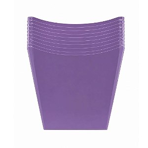 Cachepot Roxo 10un - Tom e Cor