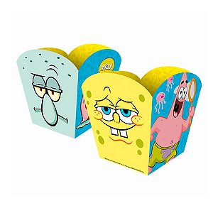 Cachepot Bob Esponja 4un - Regina