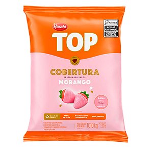 Cobertura Gotas Top Morango 1,01Kg - Harald