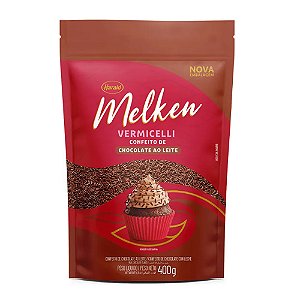 Chocolate Vermicelli Ao leite Melken 400g - Harald