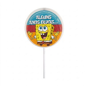 Vela Plana Bob Esponja - Regina