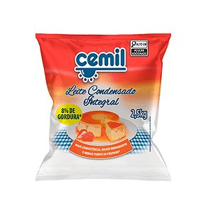 Leite Condensado Integral 2,5kg - Cemil