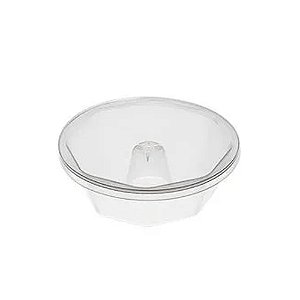 Forma Pudim Média Com Tampa 250ml 8un - Plastilânia
