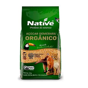 Açúcar Orgânico Demerara 1kg - Native