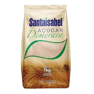 Açúcar Demerara 1kg - Santa Isabel