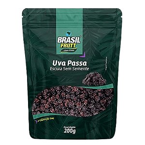 Uva Passa Escura 200g - Brasil Frutt